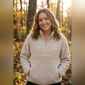 Skims Teddy Fleece Sherpa Cream Jacket